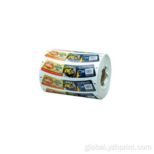 Ingredients Label Custom Logo Label Self Adhesive Thermal Sticker Rolls Supplier